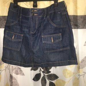 Old Navy Denim Mini Skirt, Size 14
